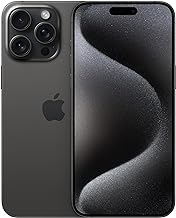 Apple iPhone 15 Pro Max (256 GB) - Black Titanium | [Locked] | Boost Infinite plan required starting at $60/mo. | Unlimited Wireless | No trade-in needed to start | Get the latest iPhone every year