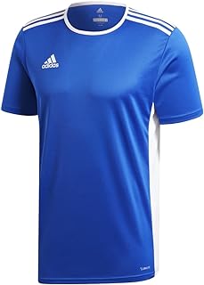Entrada 18 Men's Soccer Jersey (Bold Blue, S)