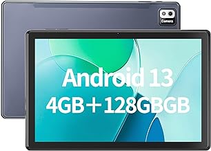 SGIN 10.1 Inch Tablet, 4GB RAM 128GB ROM Android 13 Tablets with Octa-Core 2.0Ghz Processor, 1280 * 800 Pixel IPS Screen, 2MP+8MP Camera, 6000mAh, WiFi, Bluetooth 5.0