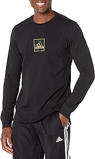 Men's Embroidery Graphic Long Sleeve Tee