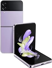 SAMSUNG Galaxy Z Flip 4 Cell Phone, Factory Unlocked Android Smartphone, 128GB, Flex Mode, Hands Free Camera, Compact, Foldable Design, Informative Cover Screen, US Version, 2022, Bora Purple