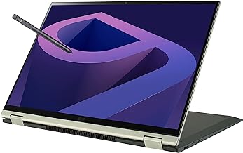 LG Gram (2022) 16T90Q 2-in-1 Tablet Laptop, 16" (2560 x 1600) IPS Display, Intel Evo 12th Gen i7 1260P Processor, 32GB LPDDR5, 2TB NVMe SSD, FHD Webcam, WiFi 6E, Thunderbolt 4, Windows 11, Green