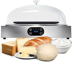 Electric Bread Dough Proofer Machine with Humidity and Temperature control Sourdough Bread Proofer Box Yogurt Maker Proofing Slow Cooker Fermenter Chocolate Melter