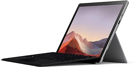 Microsoft Surface Pro 7 – 12.3" Touch-Screen - 10th Gen Intel Core i5 - 8GB Memory - 256GB SSD – Platinum with Black Type Cover