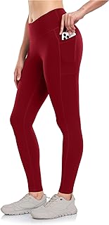 LegEnd Women's Naked Feeling Workout Leggings with Pockets Buttery Soft High Waisted Tummy Control Running Yoga Pants 27"