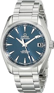Omega Men's 23110392103001 Analog Silver Watch