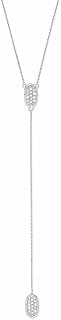 Kendra Scott White Diamond Jubiee Y-Necklace in 14k Gold, Fine Jewelry for Women