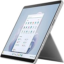 Microsoft Surface Pro 9, 13" Touchscreen 2-in-1 Tablet, 12th Gen Intel Core i5-1235U, Intel Iris Xe Graphics, 8GB DDR5 RAM, 1TB SSD, Windows 11h, Platinum, Device Only, with MTC Stylus Pen
