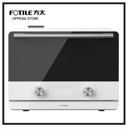 Fotile Multifunctional 4-In-1 Countertop Oven Steaming / Baking / Air Frying / Dehydrating Humanized Design HYZK26-E1
