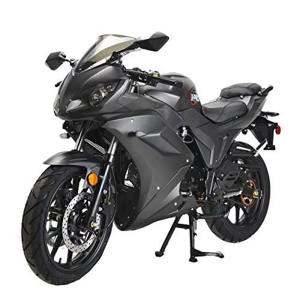 X-Pro Brand New 125cc Motorcycle with Manual Transmission, 17"Wheels, Assembled in Create!