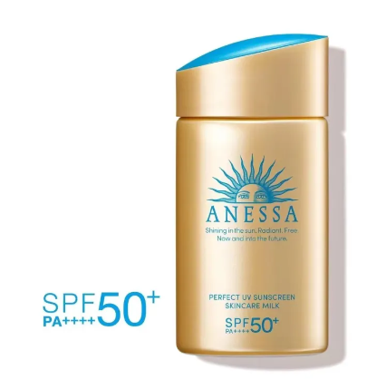 Japan Anessa Perfect UV Sunscreen Skincare Milk SPF50+PA++++60ml